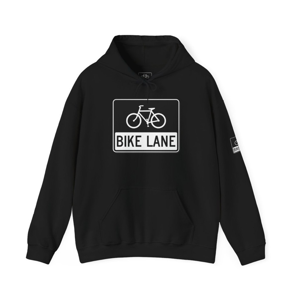 Black Graphic Hoodie
